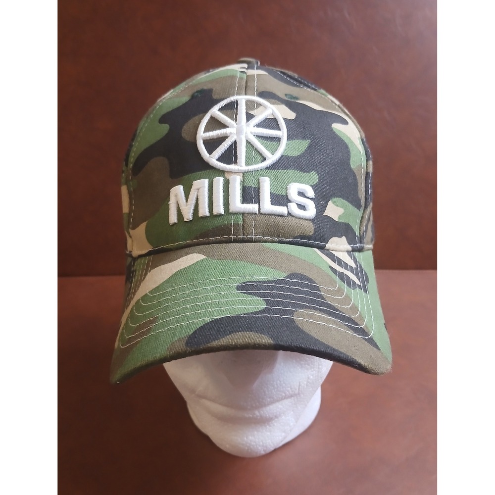 Mills Auto‎ Group Camouflage Baseball Cap Embroidered Cotton Adjustable Hat Camo